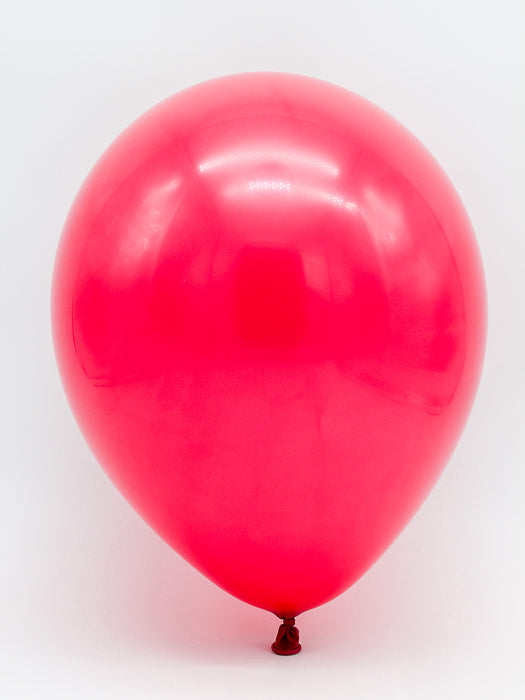 50 globos látex 25 cm Rojo Sangre (min 6)