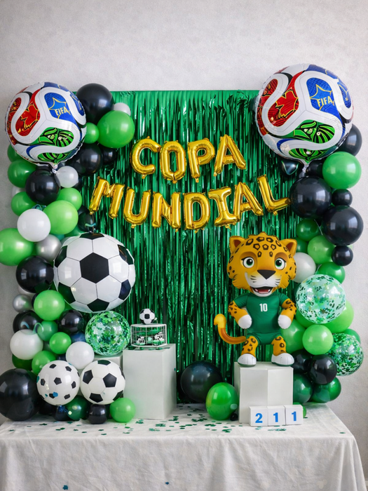 Set de Globos decoracion mundial de jaguar