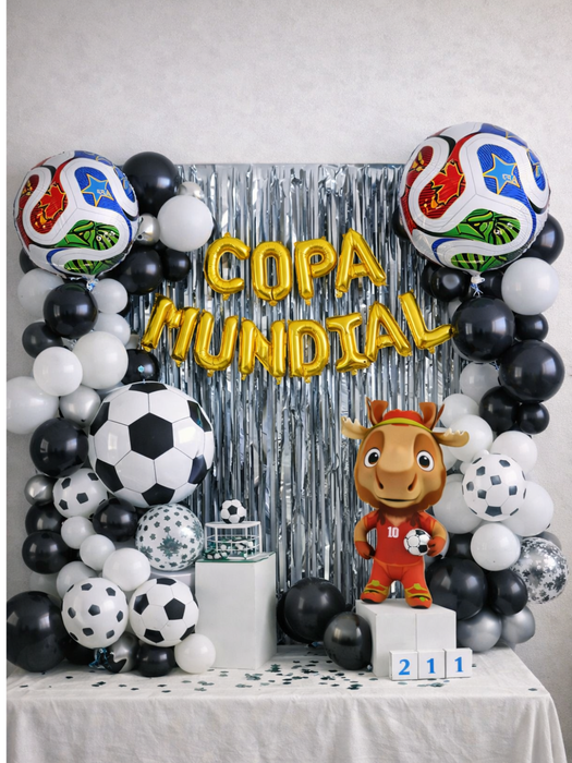 Set de Globos decoracion mundial de alce
