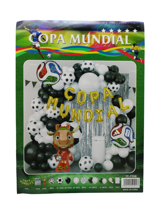 Set de Globos decoracion mundial de alce