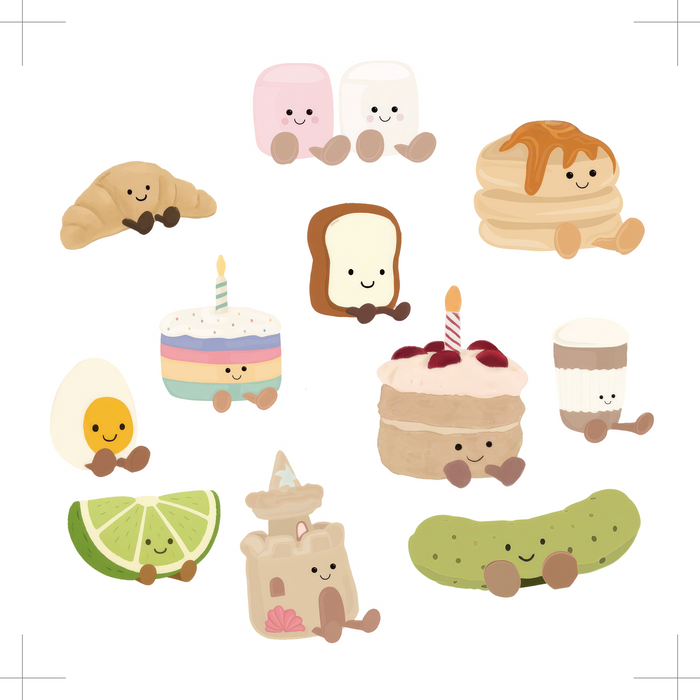 Set de Stickers de Jellycats